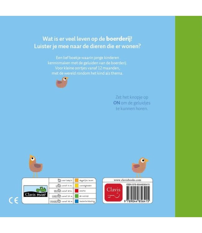 De boerderij - Geluidenboek. Guido van Genechten