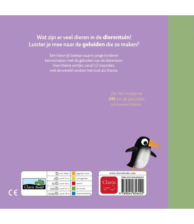De dierentuin - Geluidenboek. Guido van Genechten