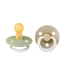 Bibs Speen Kersvorm Glow in the dark -  set van twee - maat 1 (0-6 maanden) Sage/Vanilla