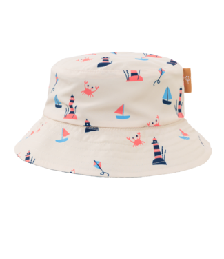 Fresk UV Bucket hat Reversible Lighthouse - recycled Nylon