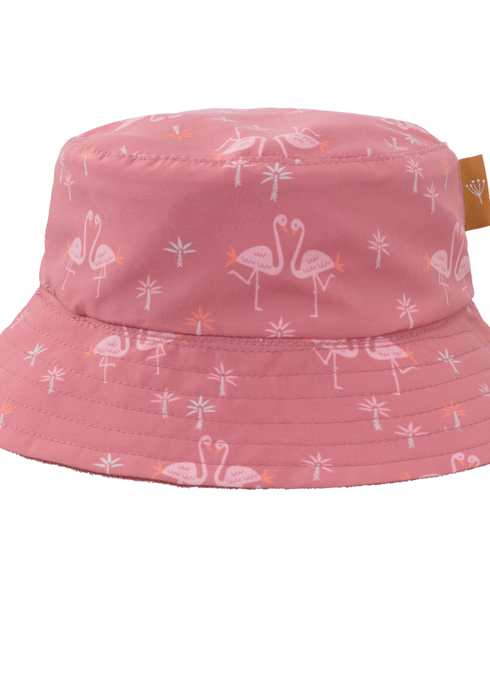 Fresk UV Bucket hat Reversible Flamingo - recycled Nylon