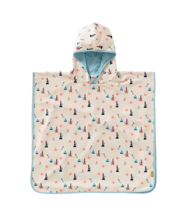 Fresk UV Poncho Lighthouse- Recycled Nylon