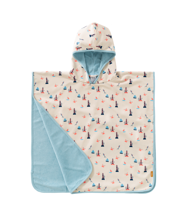 Fresk UV Poncho Lighthouse- Recycled Nylon