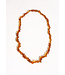 Alwero Coni Kids barnsteen ketting 38 CM - Cognac