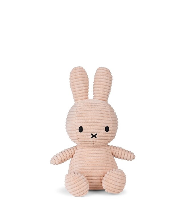 Nijntje Nijntje knuffel ECO Corduroy Misty Rose- 23 cm