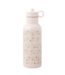 Fresk Fresk Nordic Thermosfles met twee doppen Garden Flowers, 500 ml dubbelwandig roestvrij staal