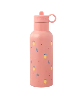 Fresk Fresk Nordic Thermosfles met twee doppen Summer Fruits, 500 ml dubbelwandig roestvrij staal