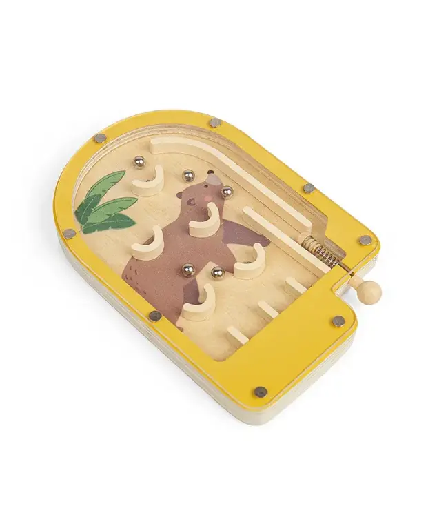 Pinball hout / Dieren assorti
