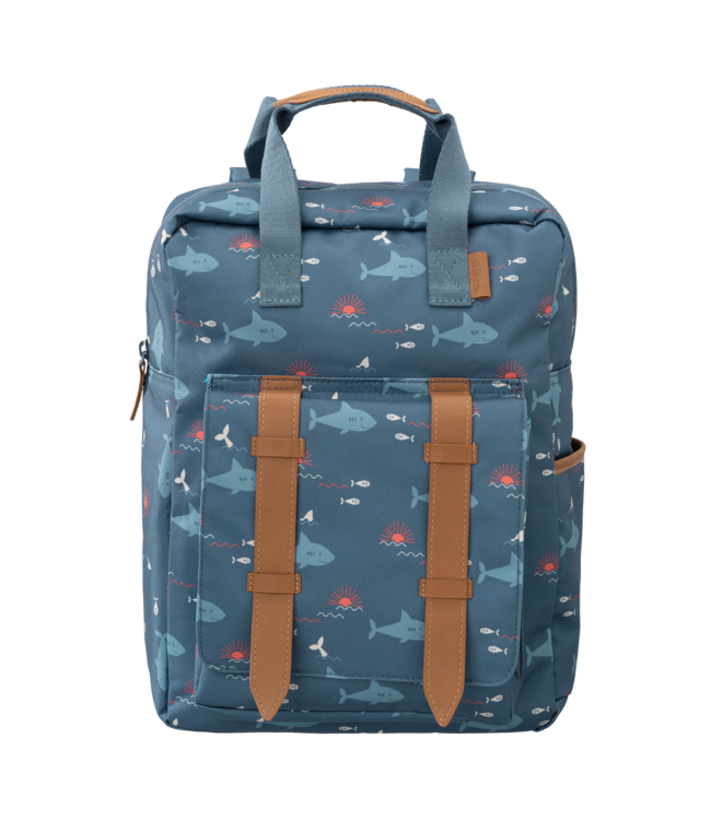 Fresk Fresk rugzak Shark Groot van gerecyclede PET flessen