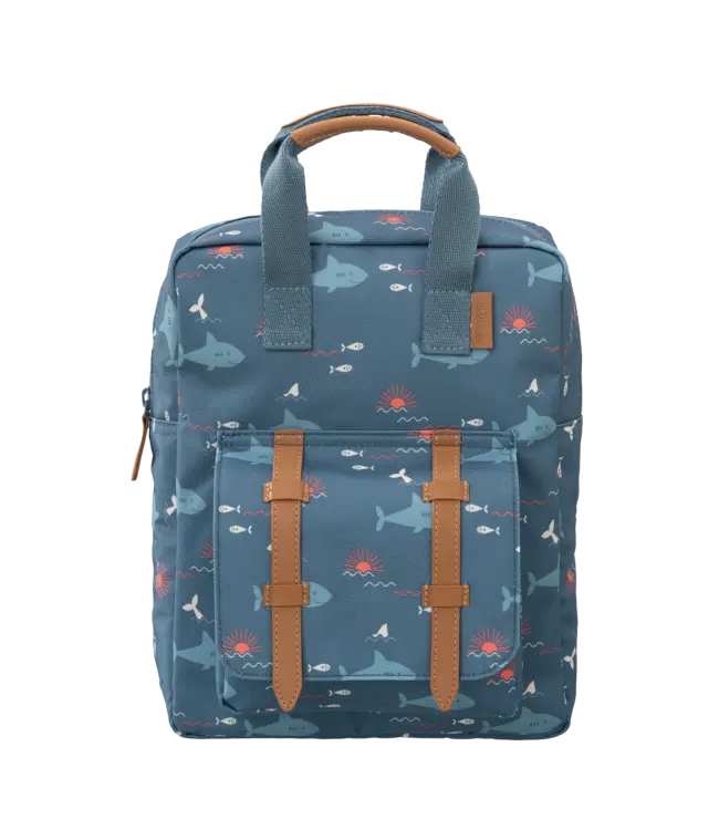 Fresk Fresk rugzak Shark van gerecyclede PET flessen