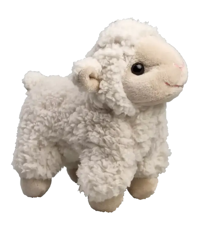 Harlekijn Souvenir Knuffel Lammetje Wollie - 14cm
