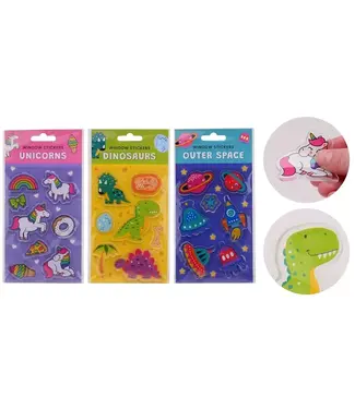Johntoy Raamstickers Space - Herbruikbaar