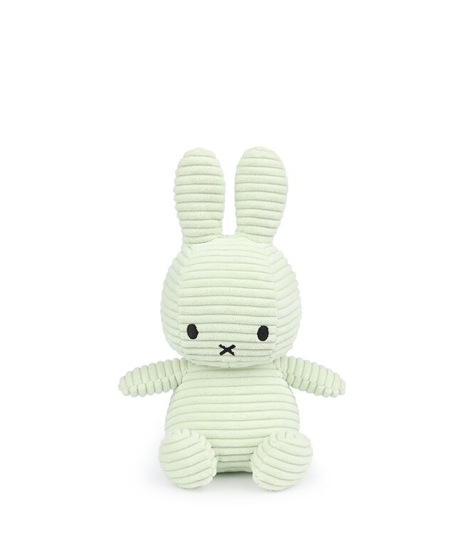 Nijntje Nijntje knuffel ECO Corduroy Fresh Mint - 23 cm