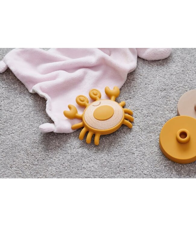 Tickit Bijtspeelgoed Krab - Beukenhout