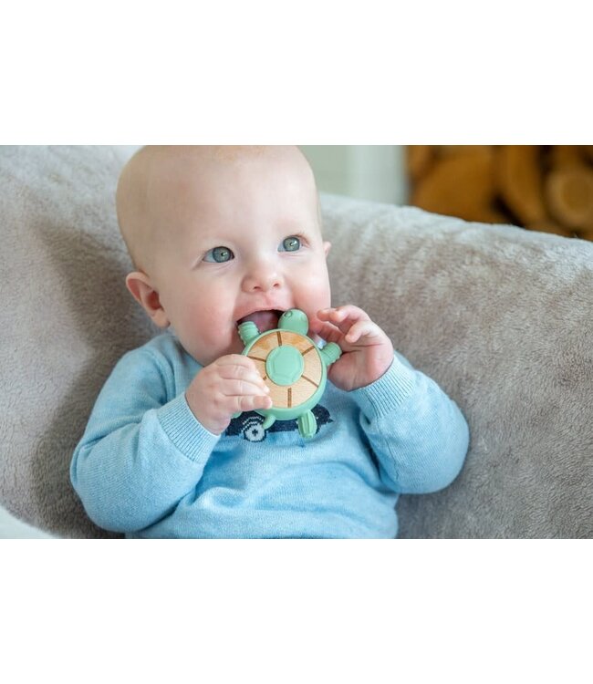 Tickit Bijtspeelgoed Schildpad - Beukenhout