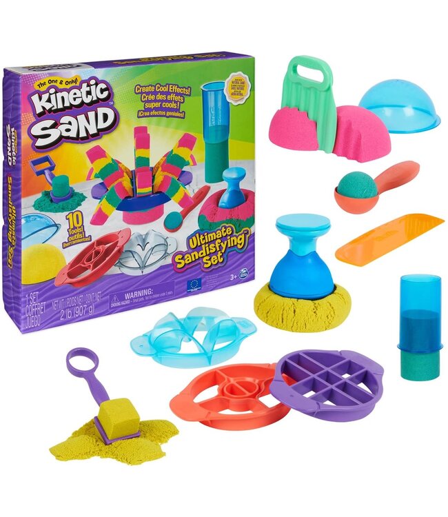 Kinetic Sand Kinetisch zand set - Ultimate Sandifying