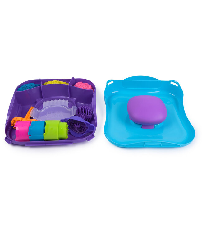 Kinetic Sand Kinetisch zand set - Squishmotion met Herbruikbare Opbergdoos
