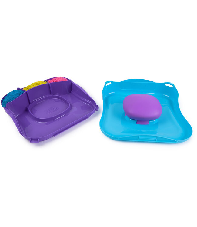 Kinetic Sand Kinetisch zand set - Squishmotion met Herbruikbare Opbergdoos