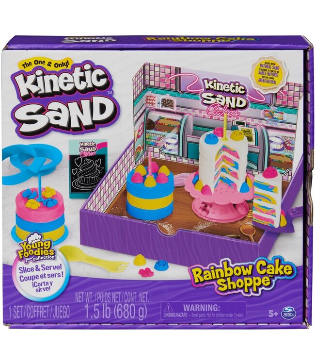 Kinetic Sand Kinetisch zand set - Regenboog Taartenwinkel