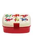 Lunchbox met uitneembaar blad met vakjes Baby Dino's