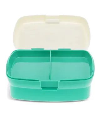 Lunchbox met uitneembaar blad met vakjes Farmyard