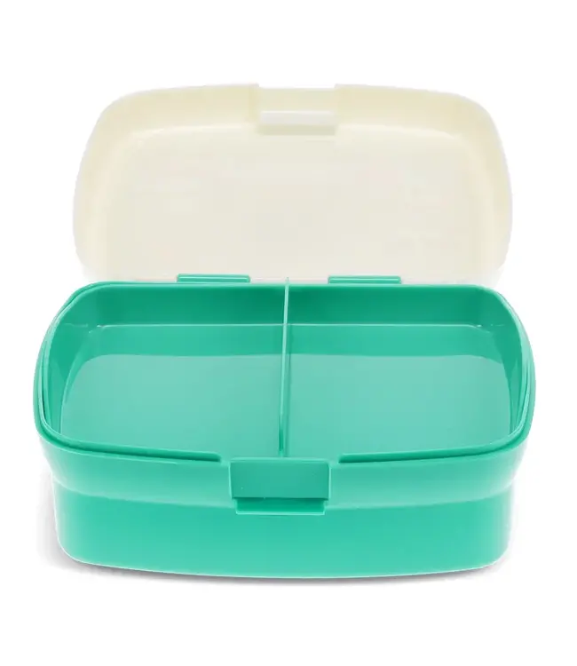 Lunchbox met uitneembaar blad met vakjes Farmyard