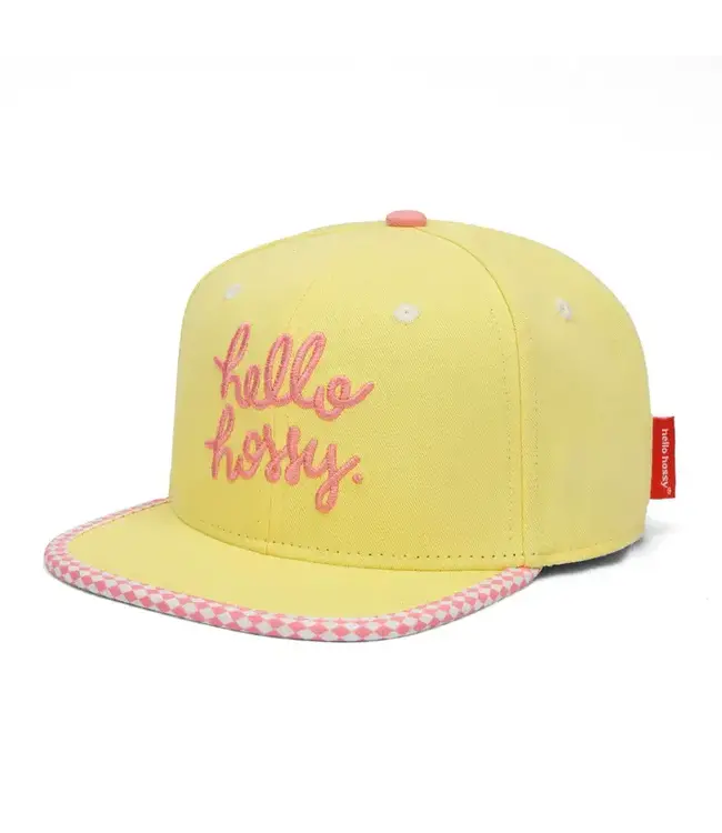Hello Hossy Cap Chessy Pink