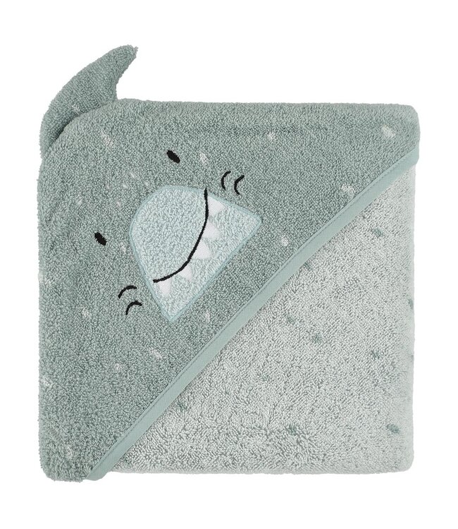 Trixie Badcape Biologisch katoen 75 x 75 cm Mr Shark