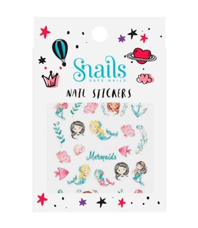 Snails Nagelstickers  Zeemeerminnen