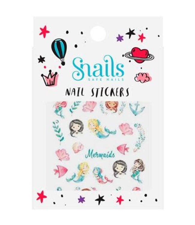 Snails Nagelstickers  Zeemeerminnen