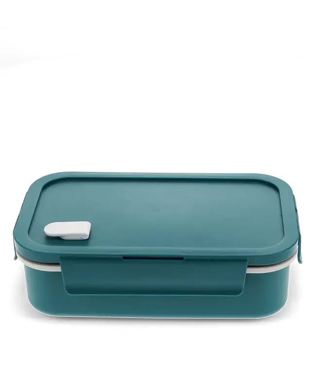 Dubbelwandige thermos Lunchbox met vakjes Blue