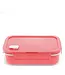 Dubbelwandige thermos Lunchbox met vakjes Rose Pink