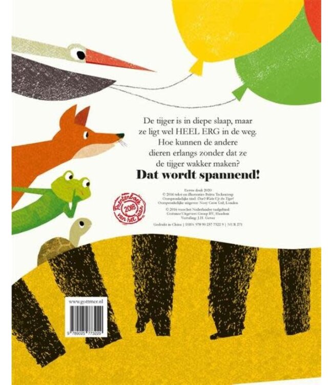 Ssst! De tijger slaapt! - Kartonboekje. Britta Teckentrup
