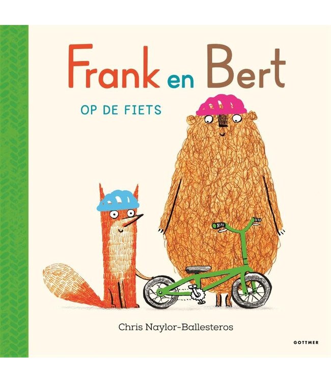 Frank en Bert op de fiets.  Chris Naylor-Ballesteros