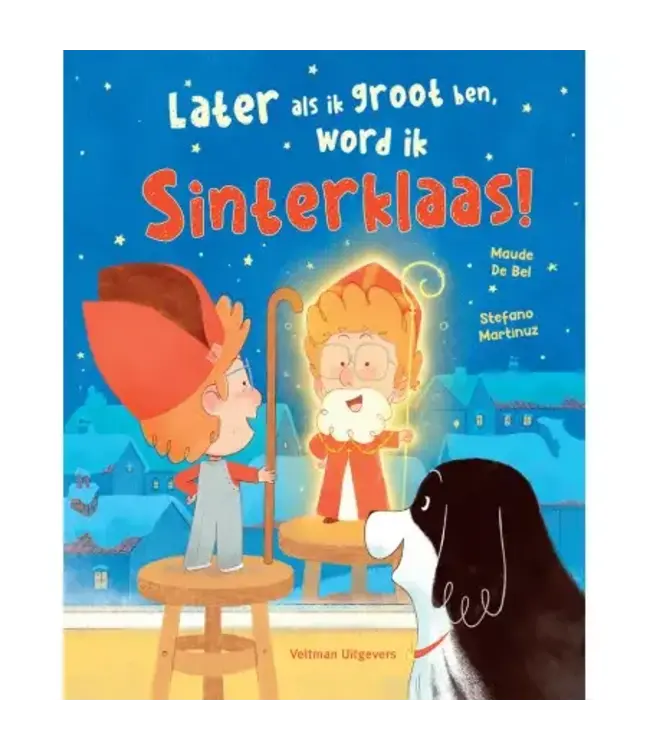 Later als ik groot ben, word ik Sinterklaas!