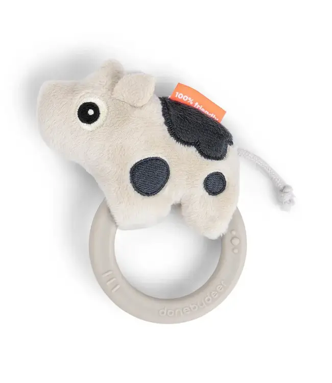 Done by Deer Sensory rattle with teether - Dotti