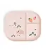 Done by Deer Foodie compartment plate - Tiny Farm Blush