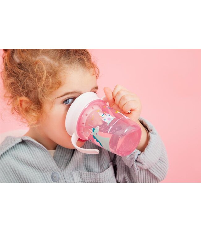 Miniland Drinkbeker 360 graden training cup 260 ml  Eenhoorn Fantasy