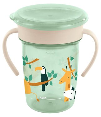 Miniland Drinkbeker 360 graden training cup 260 ml  Jungle