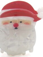 Haar clip Kerst Kerstman - 4cm