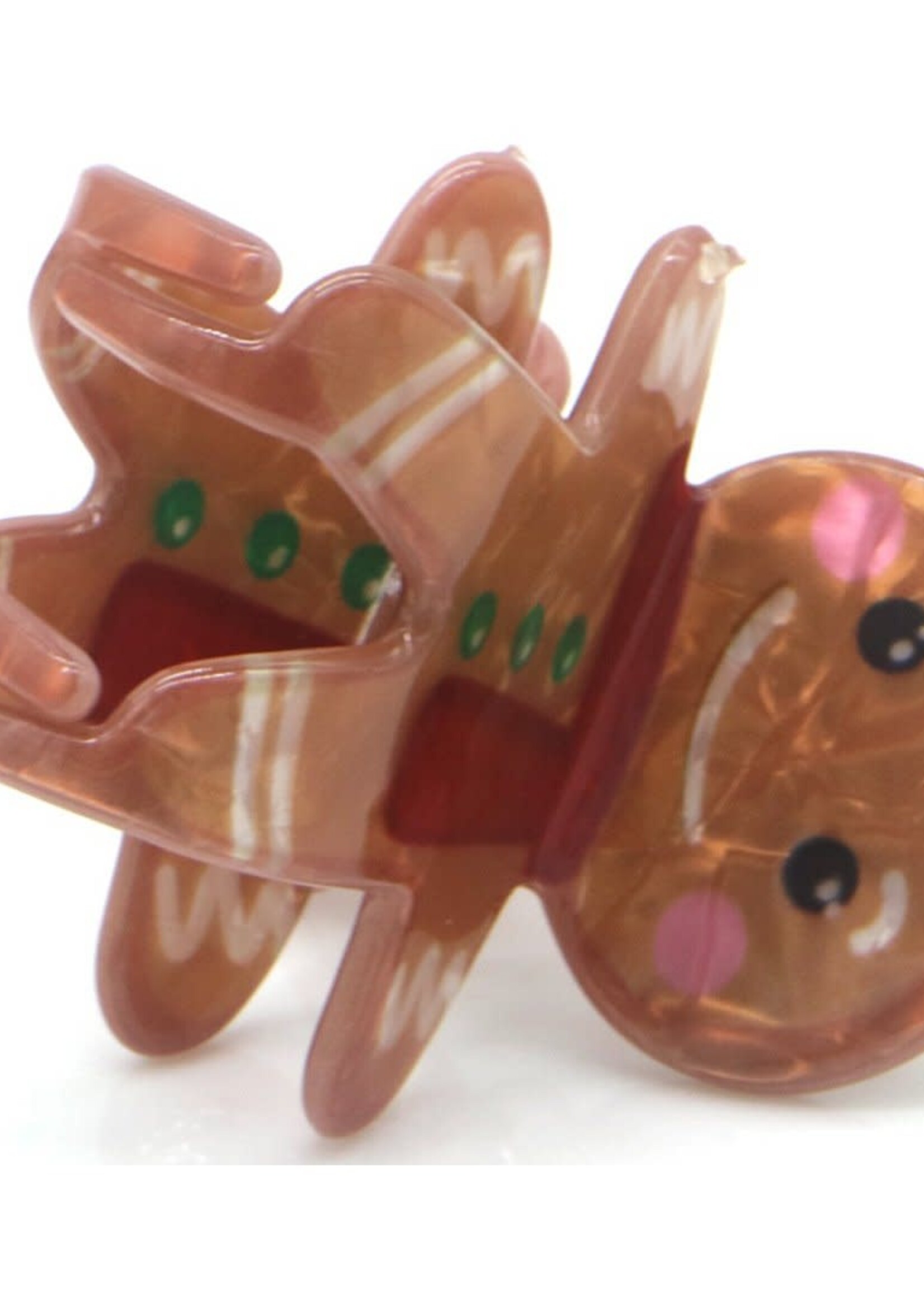 Haar clip Kerst Koekmannetje - 4cm