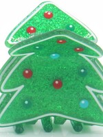 Haar clip Kerst Kerstboom - 4cm