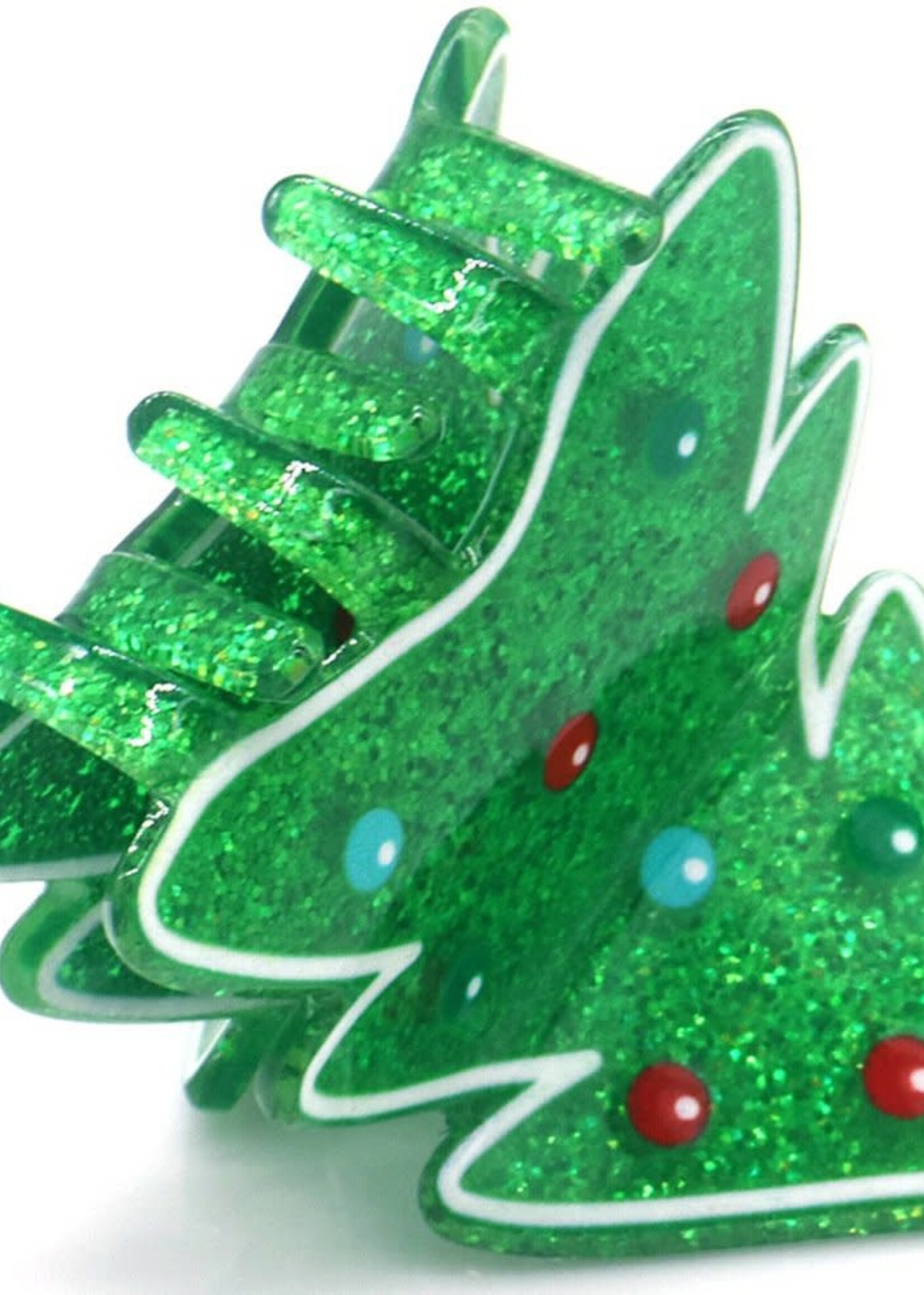 Haar clip Kerst Kerstboom - 4cm