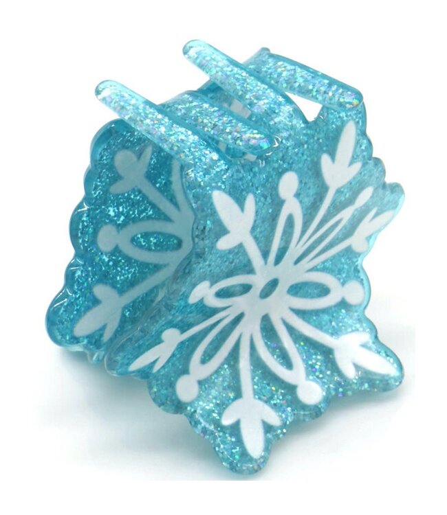 Haar clip Sneeuwvlok- 4cm