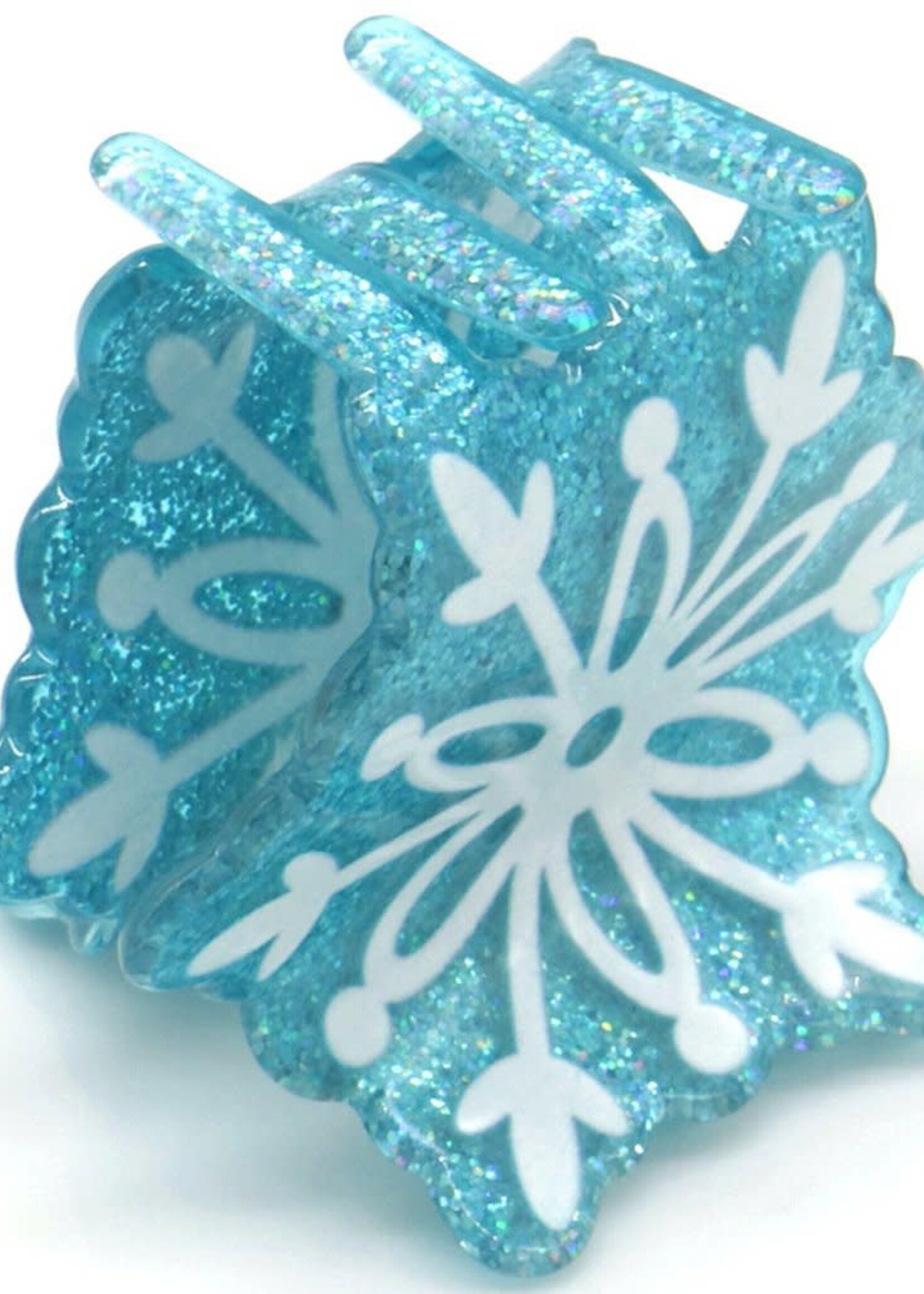 Haar clip Sneeuwvlok- 4cm