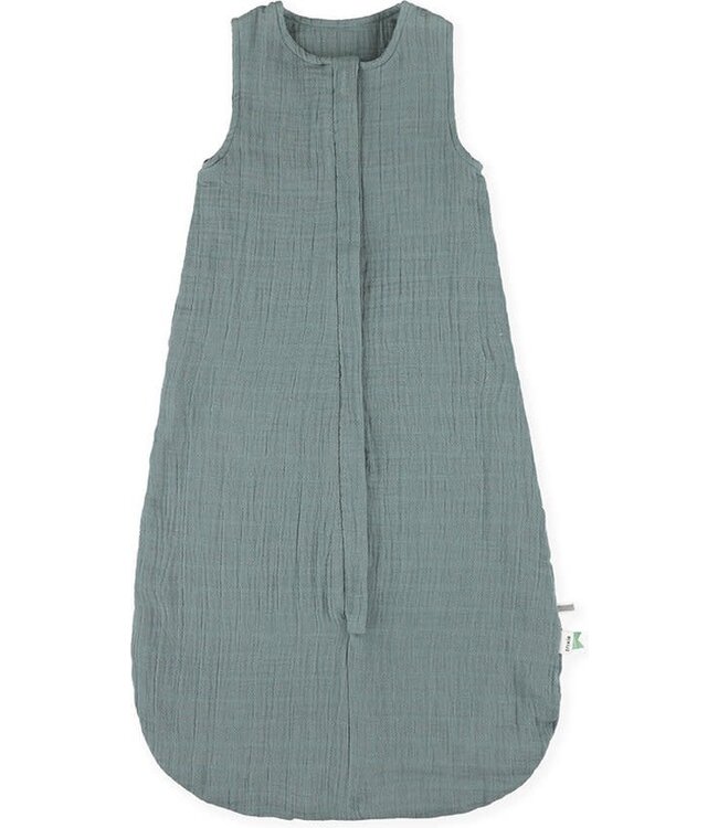 Trixie Trixie zomerslaapzak Organic Hydrofiel 90 cm [TOG 0.8] Bliss Petrol