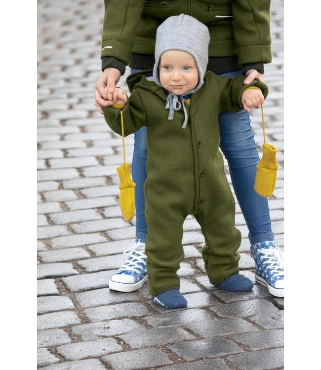 Disana Handschoenen gekookte GOTS wol Pacific