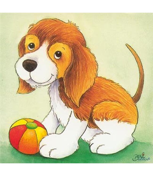Houten Blokpuzzel- Baby dieren