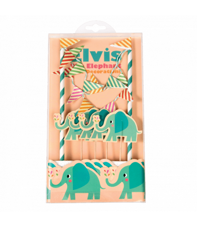 Taart Topper Elvis the Elephant