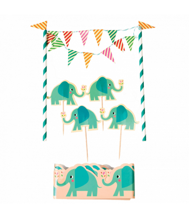 Taart Topper Elvis the Elephant